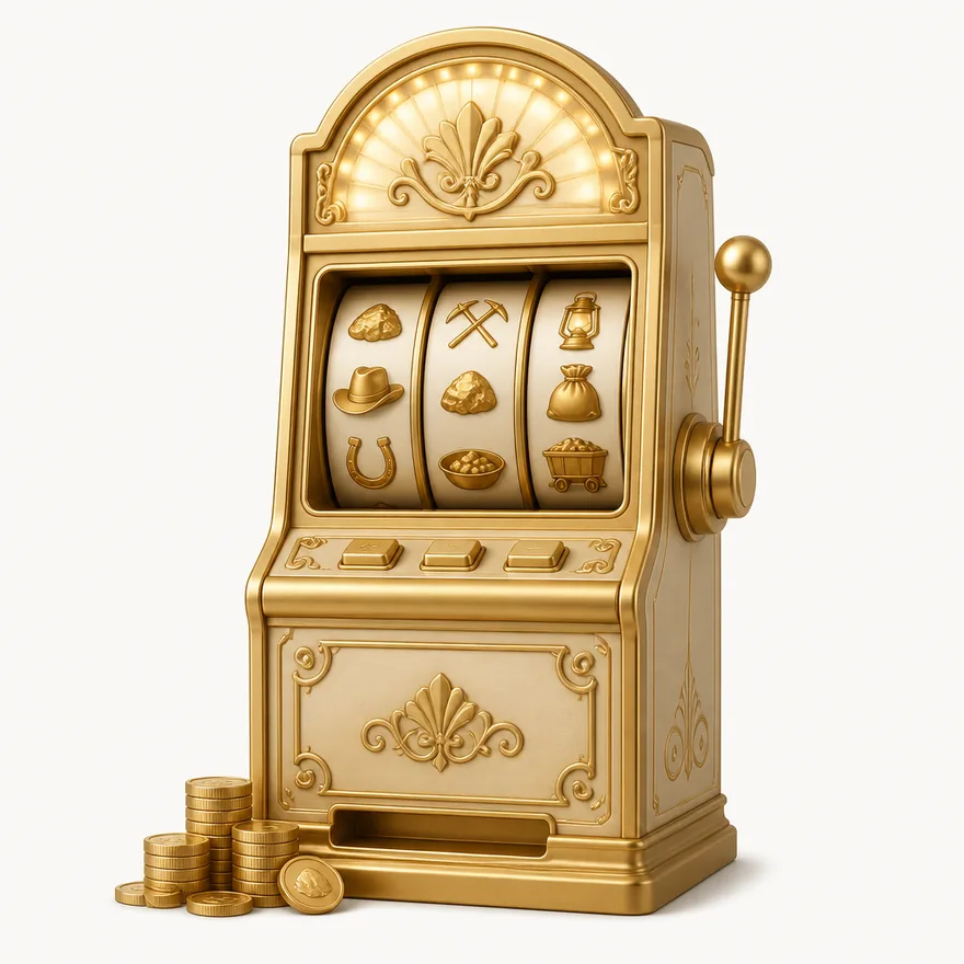 Slot cabinet with marquee — Spinfin